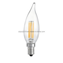 3.5W Ca32 E12 120V Clear Dim LED Filament Light with CE RoHS FCC